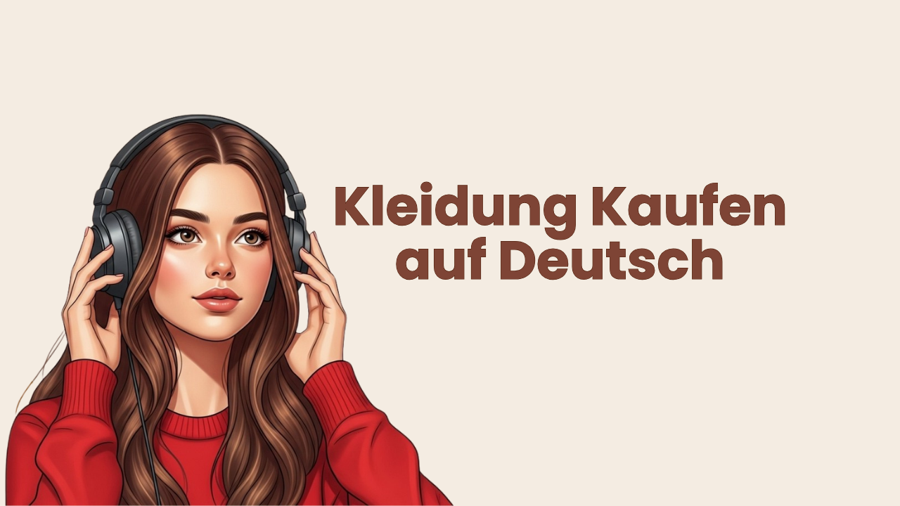 Kleidung Kaufen auf Deutsch