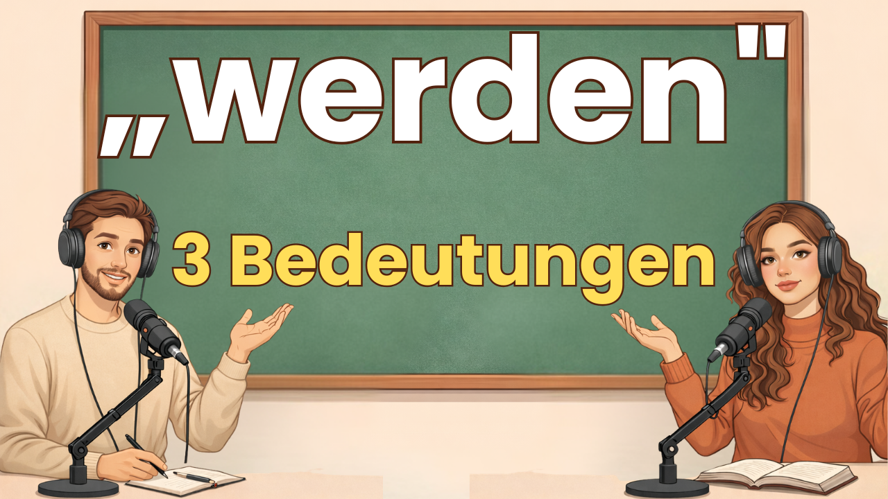 Das Verb „werden" ,Drei Bedeutungen, ein Wort, unendliche Möglichkeiten