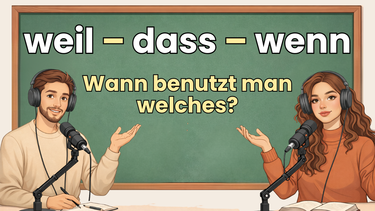 Weil, Dass, Wenn: Dein vollständiger Leitfaden für sichere Nebensätze im Deutschen