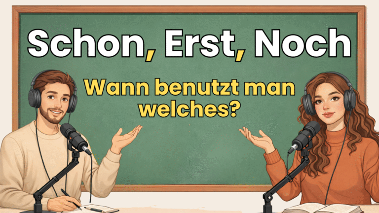 Schon, Erst, Noch: Der vollständige Leitfaden für drei kleine Wörter mit großer Wirkung