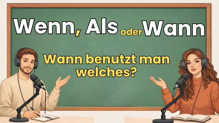 Wenn, Als oder Wann? Der Unterschied, der alles verändert