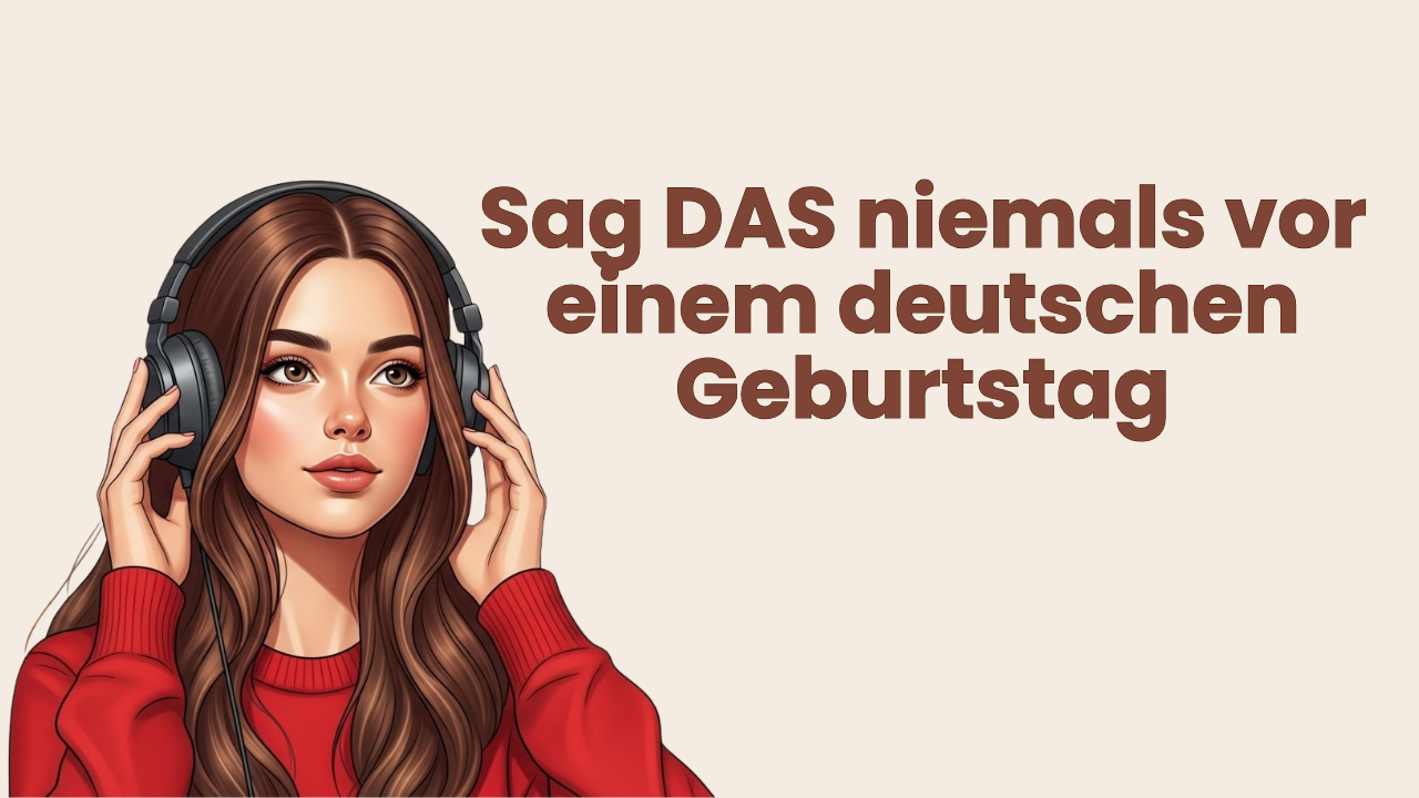 Geburtstage in Deutschland feiern und Geschenke geben einfach erklärt
