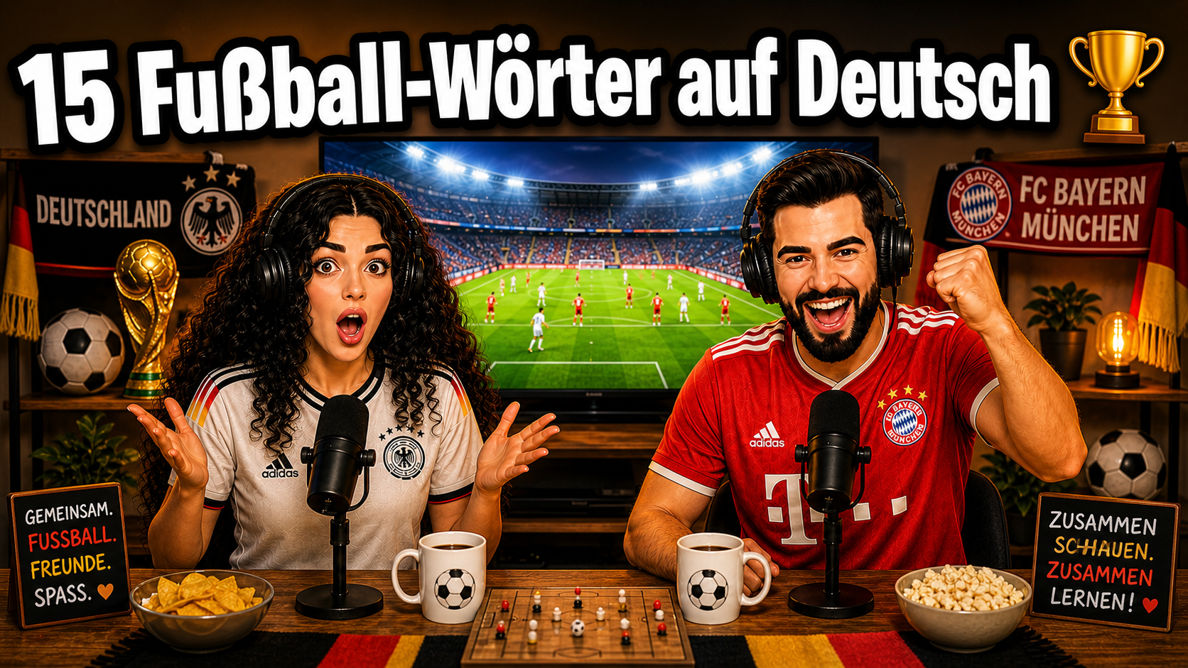 Fußball schauen auf Deutsch: Was du wissen musst